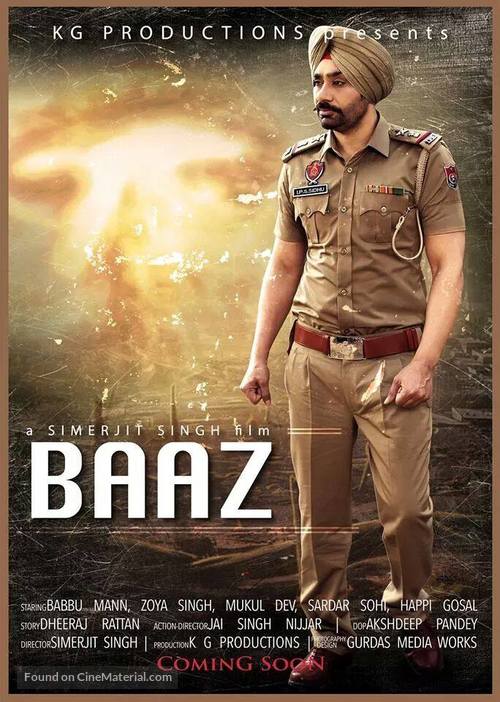 Baaz - Indian Movie Poster