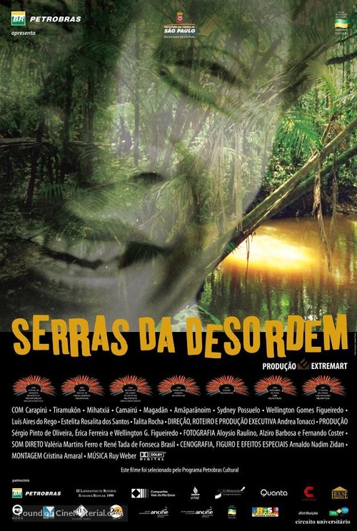 Serras da desordem - Brazilian Movie Poster