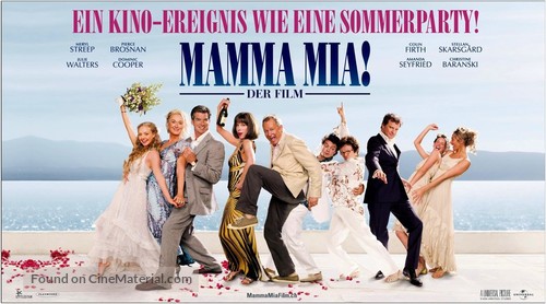 Mamma Mia! - Swiss Movie Poster