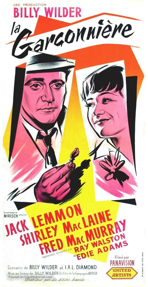 The Apartment - French Movie Poster
