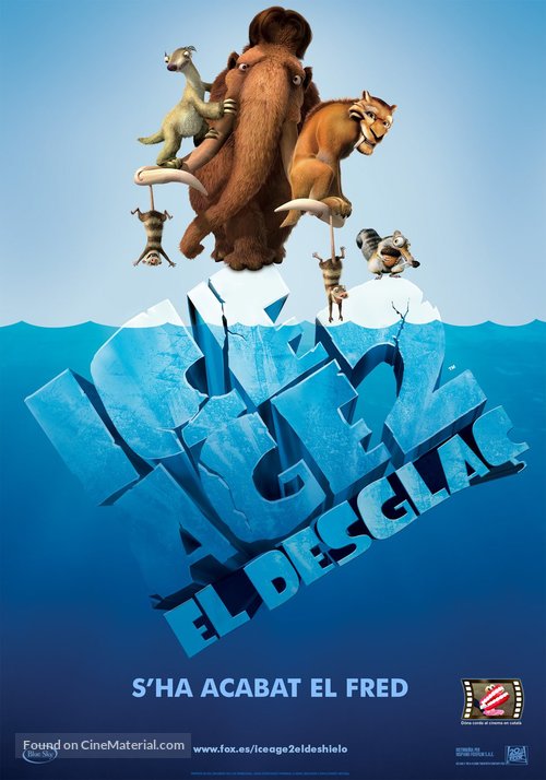 Ice Age: The Meltdown - Spanish Movie Poster
