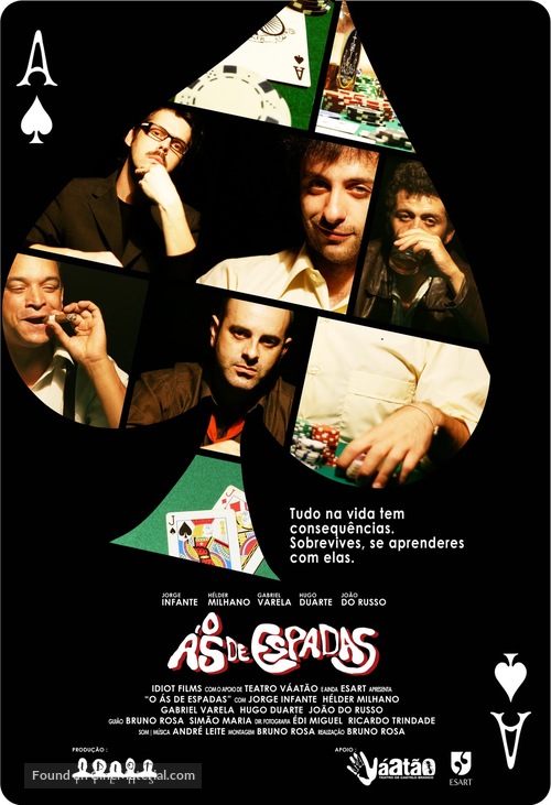 O &Aacute;s de Espadas - Portuguese Movie Poster