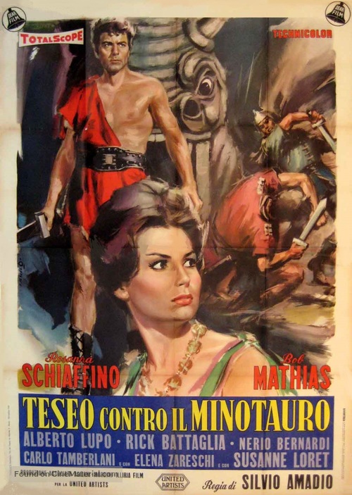Teseo contro il minotauro - Italian Movie Poster
