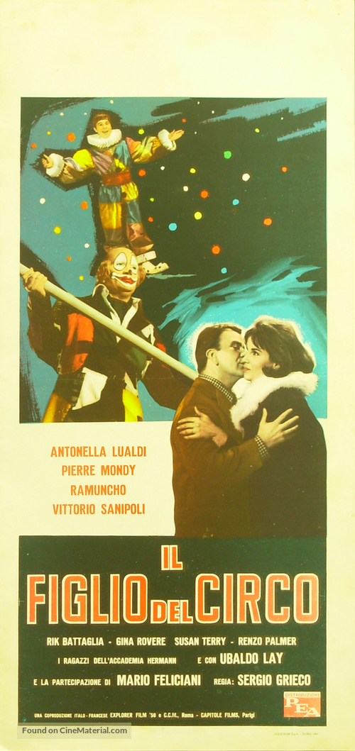 Il figlio del circo - Italian Movie Poster