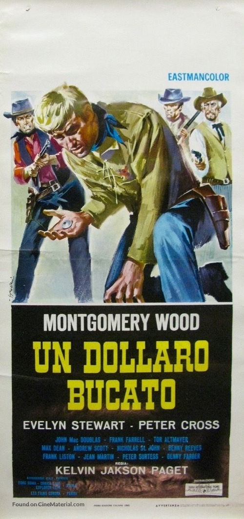 Un dollaro bucato - Italian Movie Poster