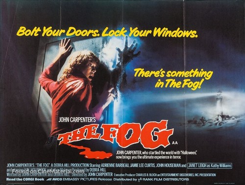 The Fog - British Movie Poster