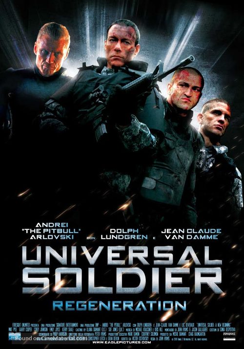 Universal Soldier: Regeneration - Italian Movie Poster