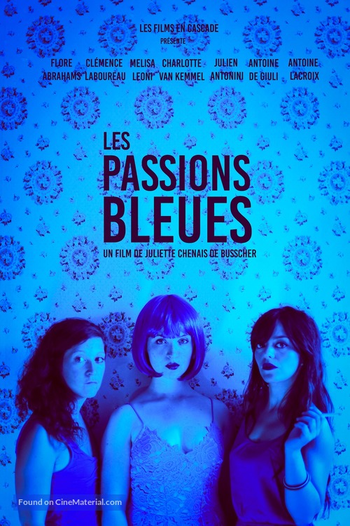 Les Passions bleues - French Movie Poster