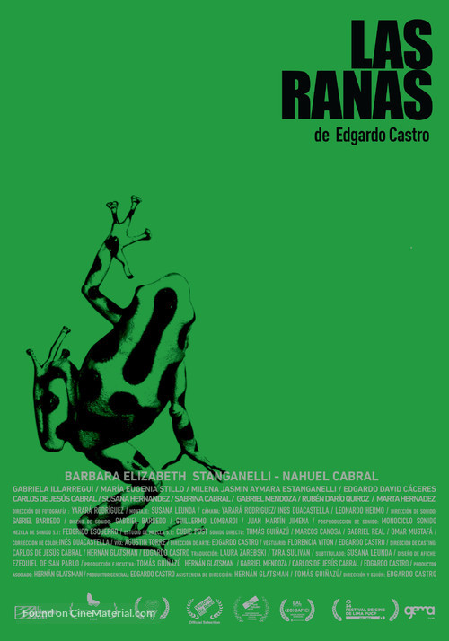 Las ranas - Argentinian Movie Poster