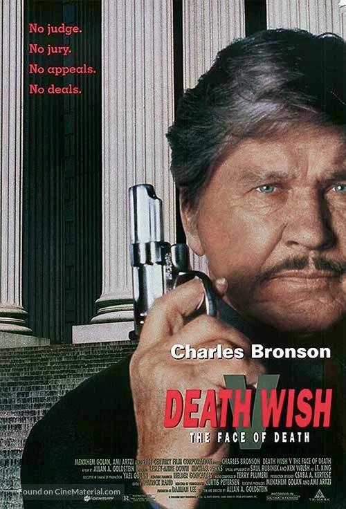 Death Wish V: The Face of Death - Movie Poster