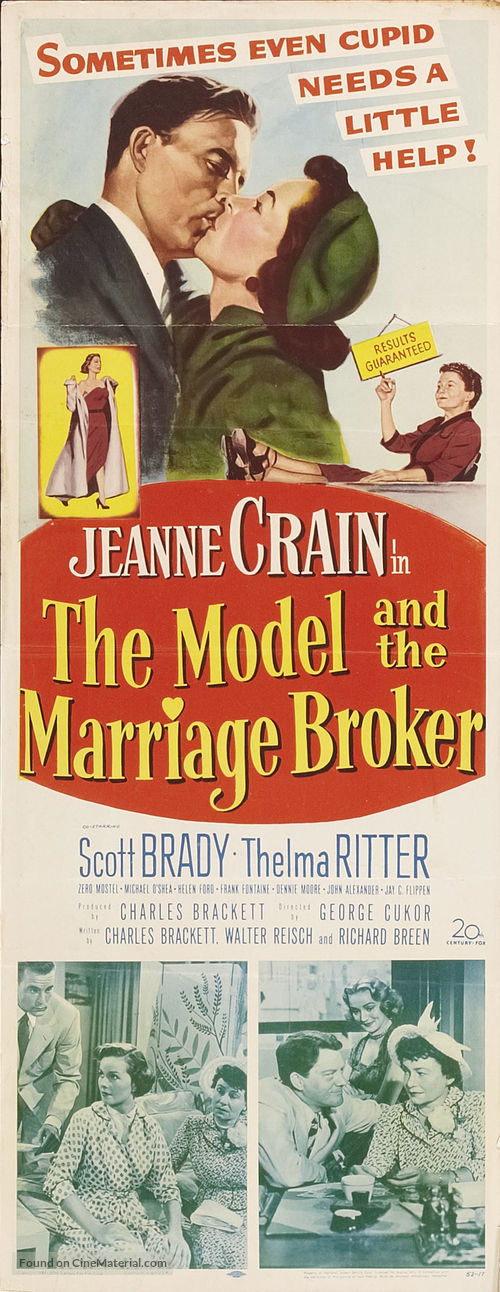 The Model and the Marriage Broker - Movie Poster