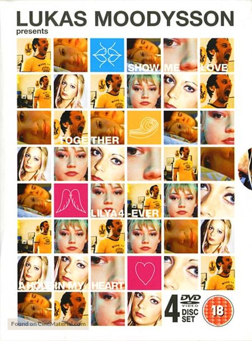 Lilja 4-ever - British DVD movie cover
