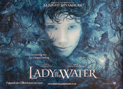 Lady In The Water - British Movie Poster