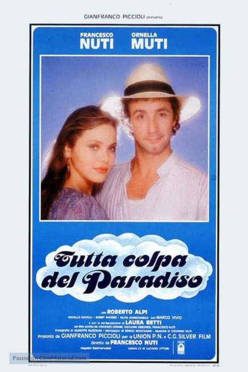 Tutta colpa del paradiso - Italian Movie Poster