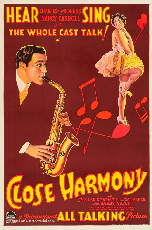 Close Harmony - Movie Poster