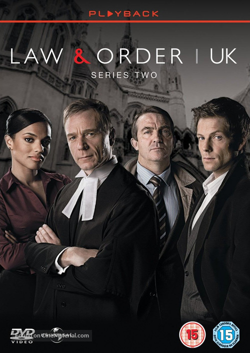 &quot;Law &amp; Order: UK&quot; - British DVD movie cover