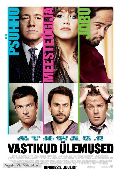 Horrible Bosses - Estonian Movie Poster
