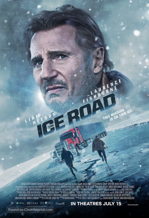 The Ice Road - Singaporean Movie Poster