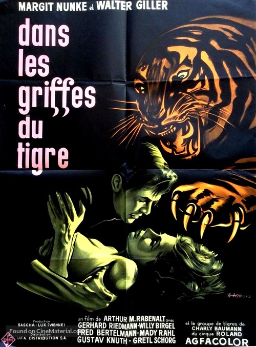 Geliebte Bestie - French Movie Poster
