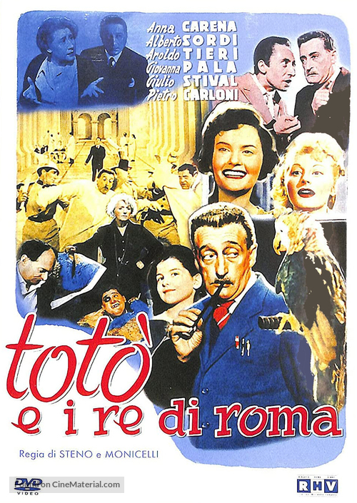 Tot&ograve; e i re di Roma - Italian Movie Cover