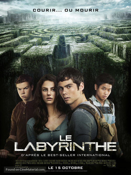 The Maze Runner - French Movie Poster