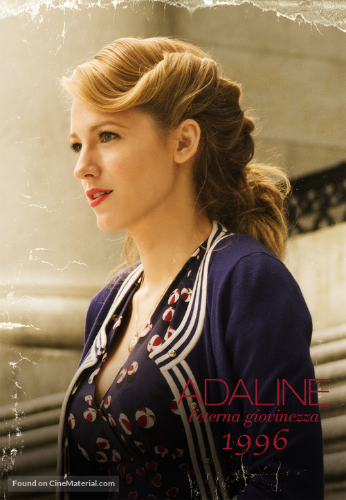 The Age of Adaline - Italian Movie Poster