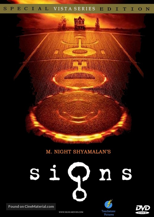 Signs - DVD movie cover