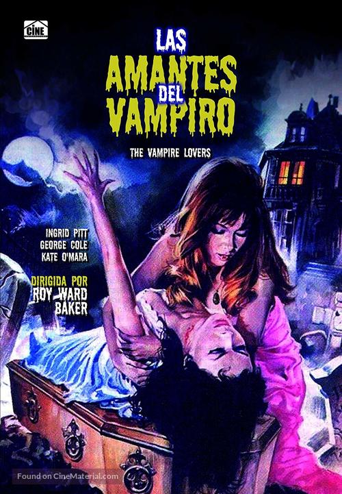 The Vampire Lovers - Spanish Movie Cover