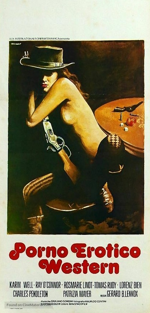 Porno erotico western - Italian Movie Poster