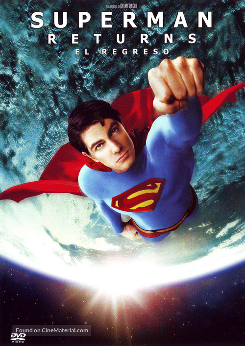 Superman Returns - Spanish DVD movie cover