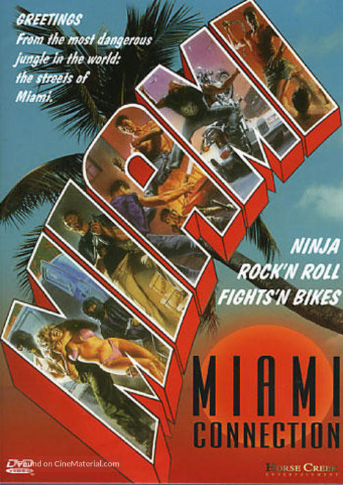 Miami Connection - DVD movie cover
