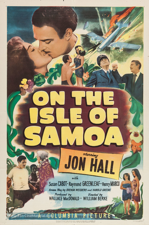 On the Isle of Samoa - Movie Poster