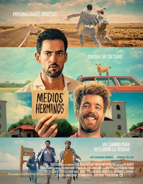 Half Brothers - Mexican Movie Poster