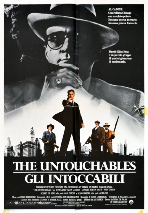 The Untouchables - Italian Movie Poster