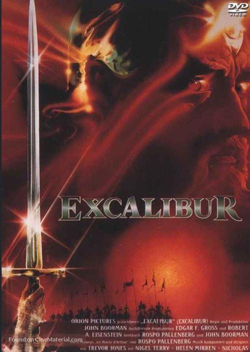 Excalibur - German Movie Cover