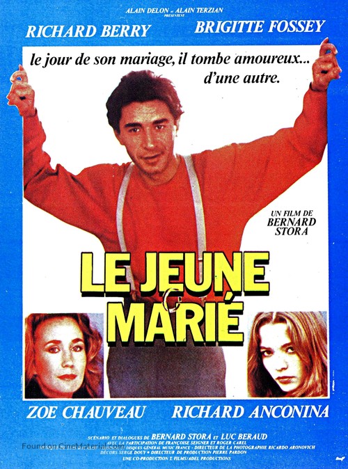 Le jeune mari&eacute; - French Movie Poster