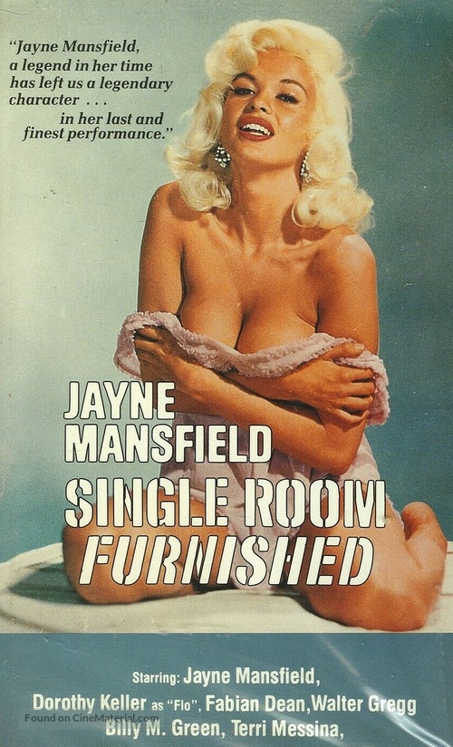 Single Room Furnished - VHS movie cover