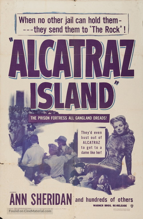 Alcatraz Island - Re-release movie poster