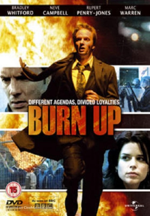 &quot;Burn Up&quot; - British DVD movie cover