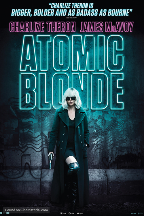 Atomic Blonde - Danish Movie Poster