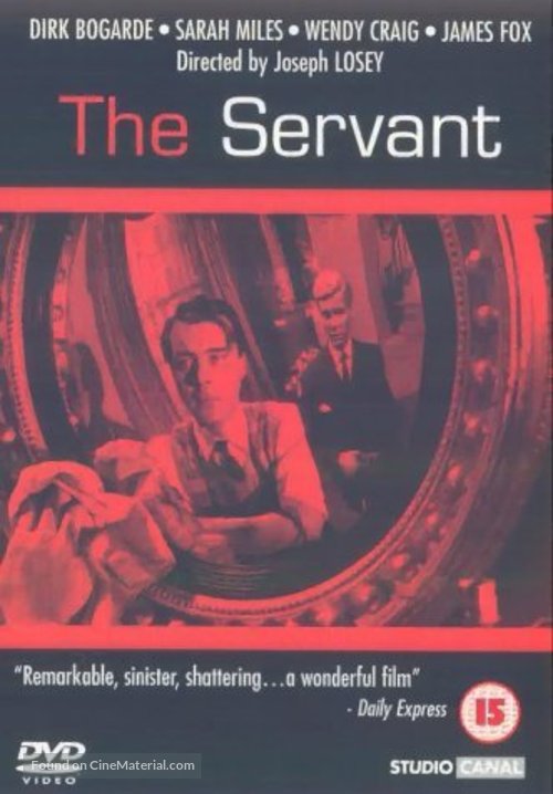 The Servant - British DVD movie cover