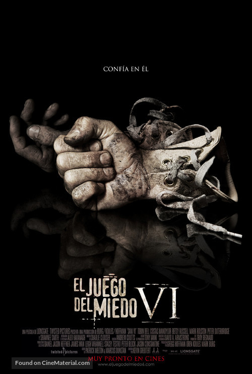 Saw VI - Mexican Movie Poster