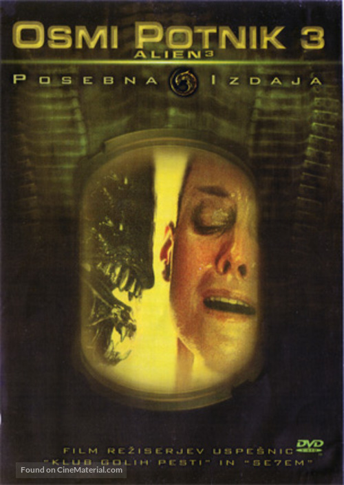 Alien 3 - Slovenian DVD movie cover