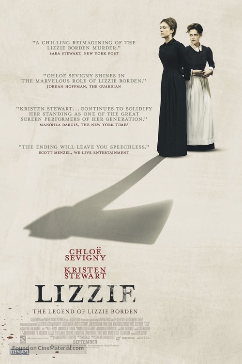 Lizzie - Canadian Movie Poster