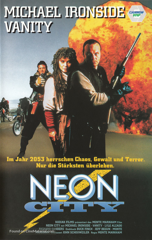 Neon City - German VHS movie cover