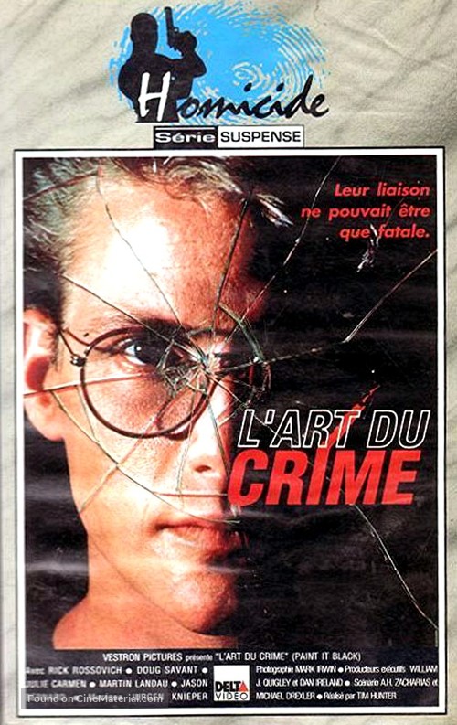 Paint It Black - French VHS movie cover