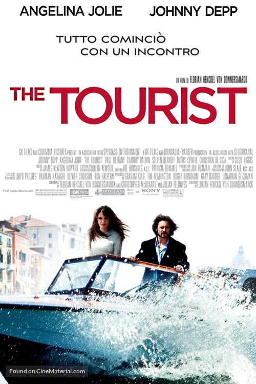 The Tourist - Italian Movie Poster