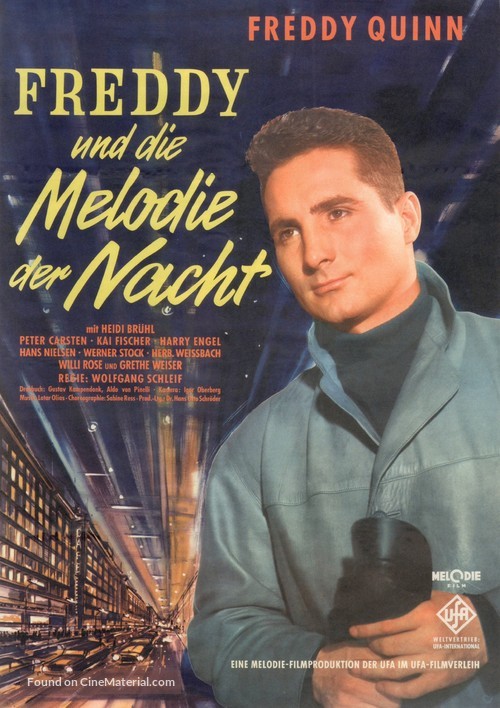 Freddy und die Melodie der Nacht - German Movie Poster