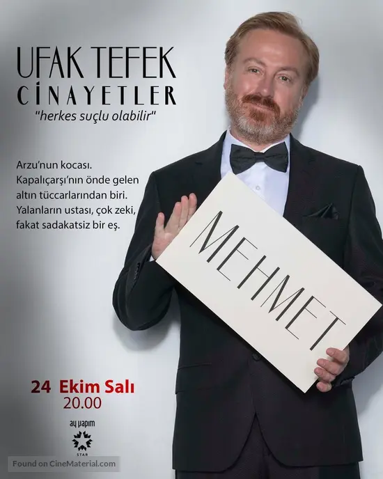 &quot;Ufak Tefek Cinayetler&quot; - Turkish Movie Poster