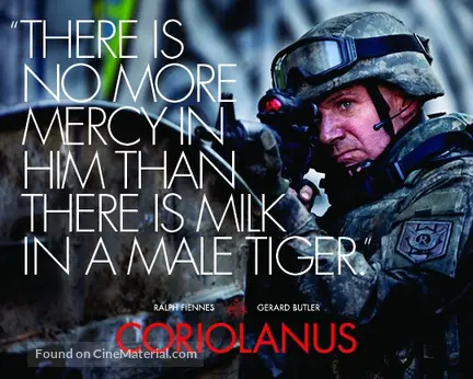 Coriolanus - Movie Poster